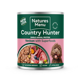 Natures Menu Country Hunter Venison With Superfoods Adult Dog Food Can 600g