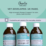 Charlie The Vet Vitality Care Omega Oil 250ml