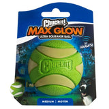 Chuckit! Max Glow Ultra Squeaker Ball Medium