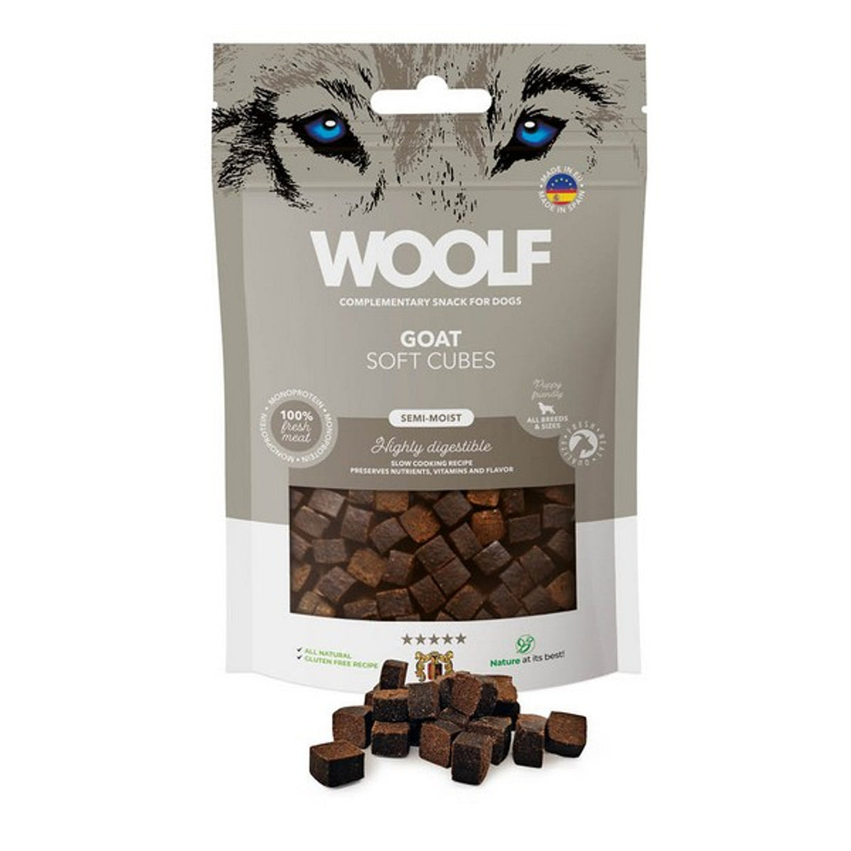 CoA Woolf Soft Cubes - Goat 100g