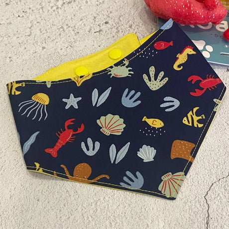 Dog Bandana - You're My Lobster / Under the Sea