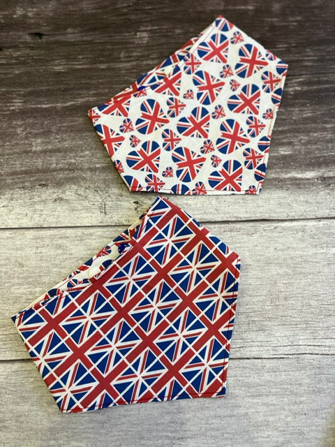 Dog Bandana - Love Britannia/Union Jack