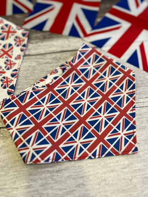 Dog Bandana - Love Britannia/Union Jack