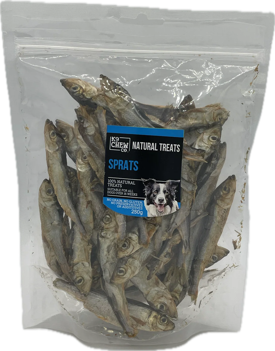 K9 Chews Dried Sprats 250g