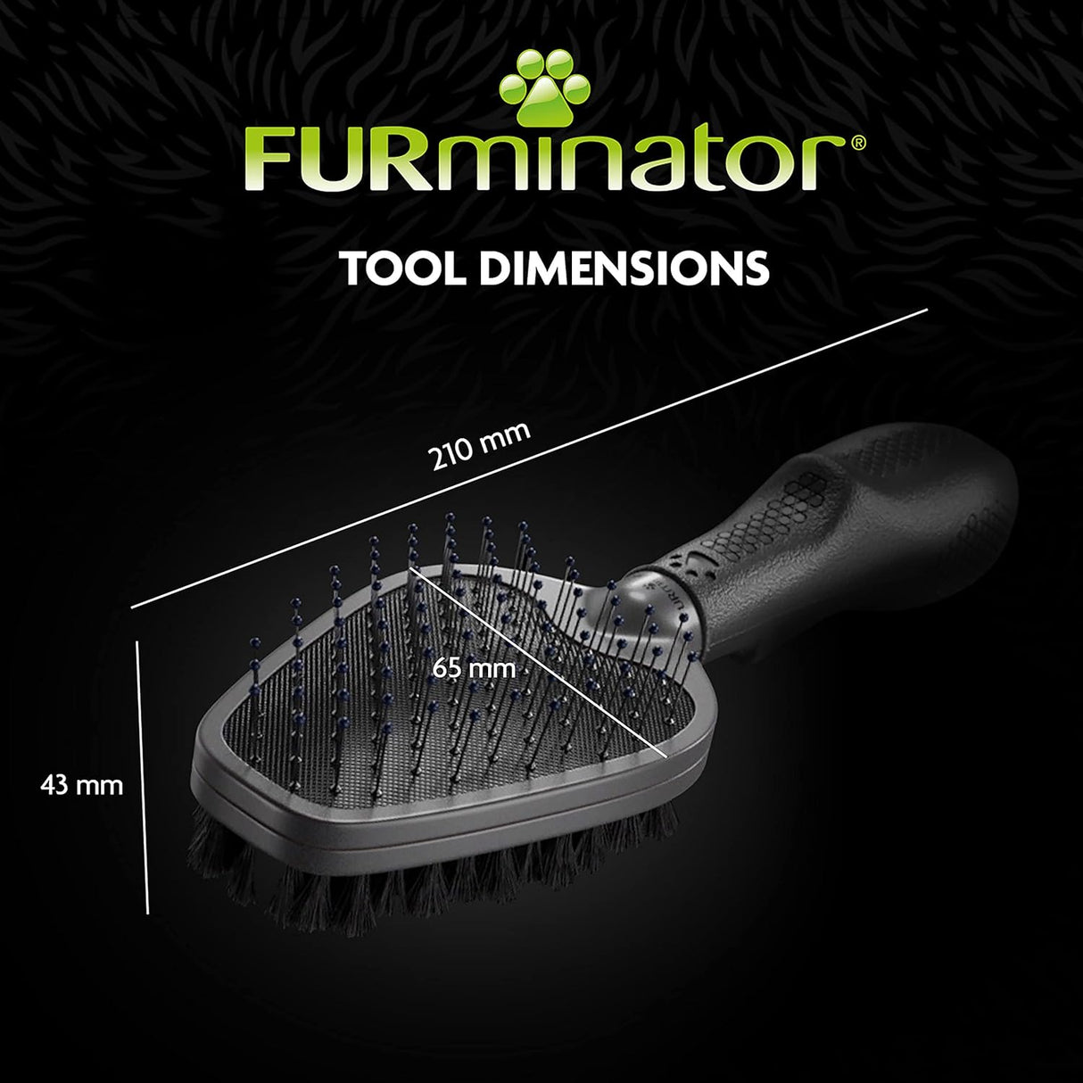 FURminator Dual Brush For Dogs And Cats