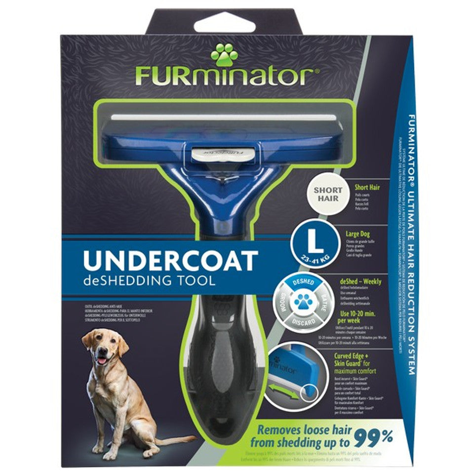 FURminator Undercoat Deshedding Tool Long Hair Dog