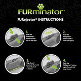 FURminator Undercoat Deshedding Tool Long Hair Dog