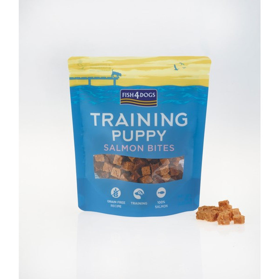 Fish4Dogs Puppy Training Salmon Bites 100g