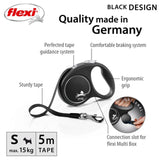 Flexi Black Design S Tape 5m