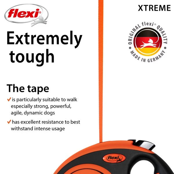 Flexi Xtreme Tape 8m Orange Large