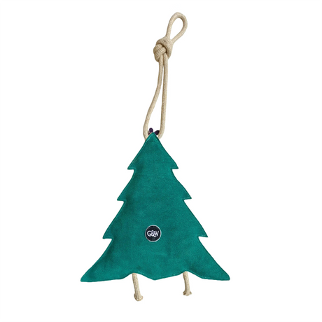 Green&WIlds Carol the Christmas Tree, Eco Dog Toy