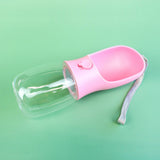 Green Waves Dog Water Bottle With Carbon Filter