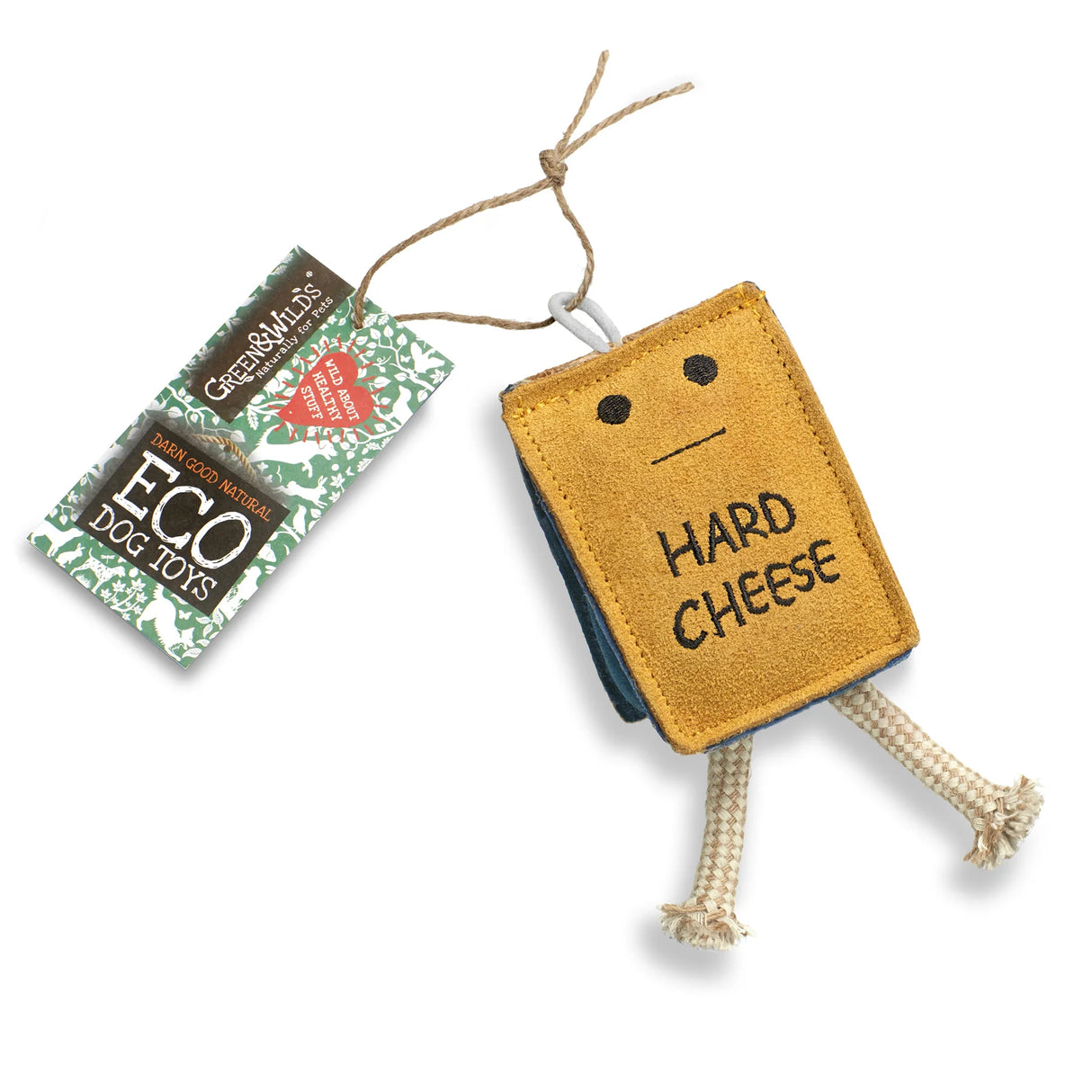 Green&Wilds Hard Cheese, Eco Dog Toy