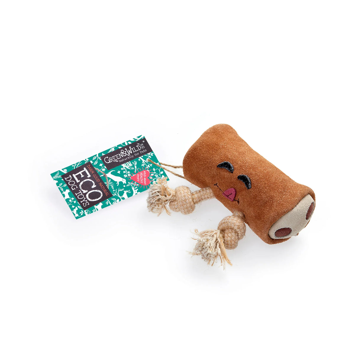 Green&Wilds Pam Au Chocolate Dog Toy