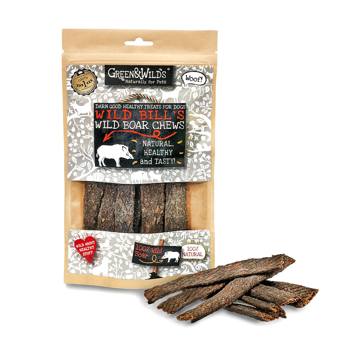 Green&Wilds Wild Boar Chews