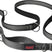 A green Halti dog leash with a double-ended design and a bungee element, featuring a clip at each end and neoprene padding.