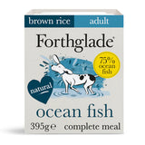 Forthglade Complete Adult Ocean Fish With Brown Rice & Vegetables Natural Wet Dog Food 395g