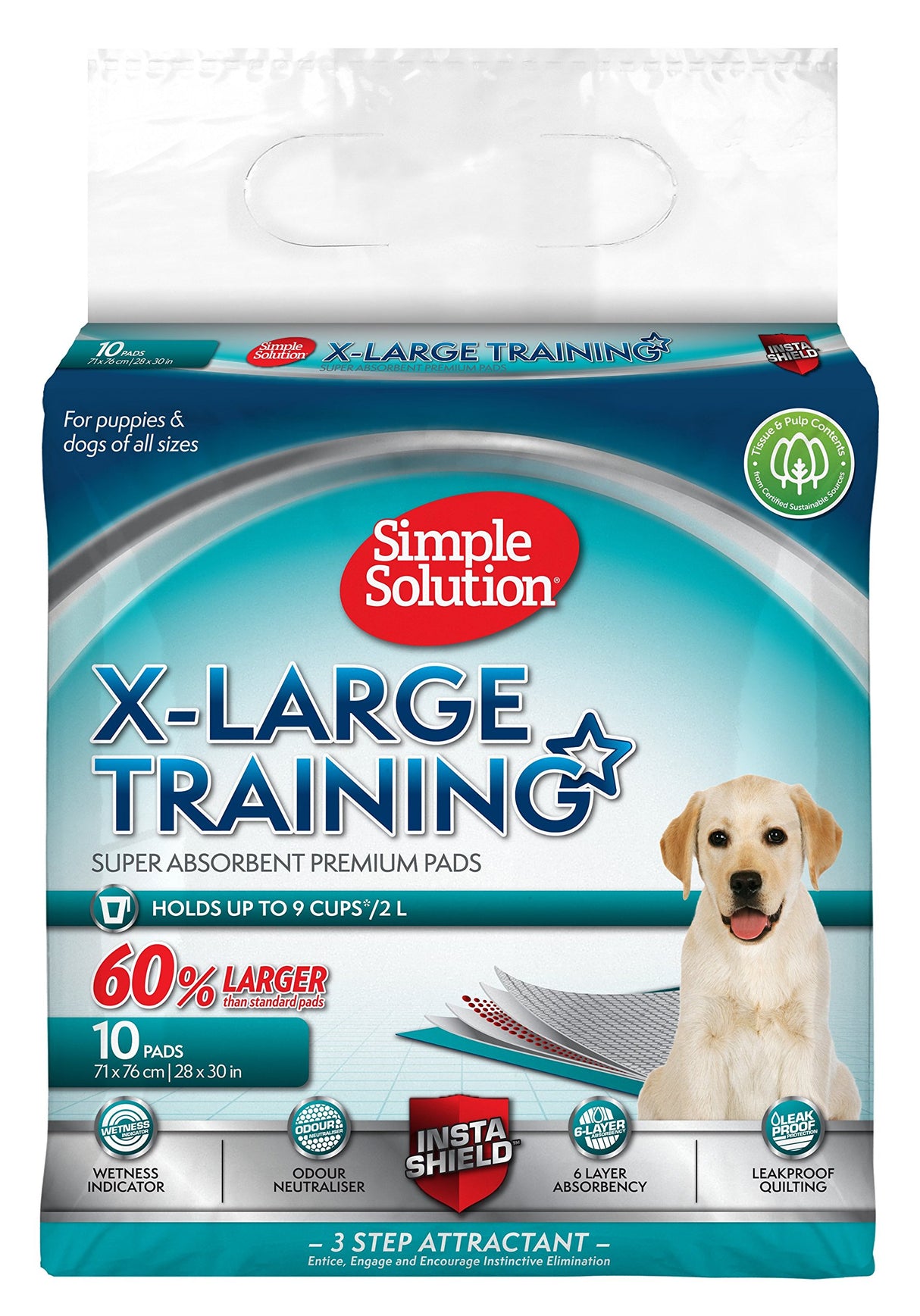 Simple Solution Puppy Training Pads XL 10pk