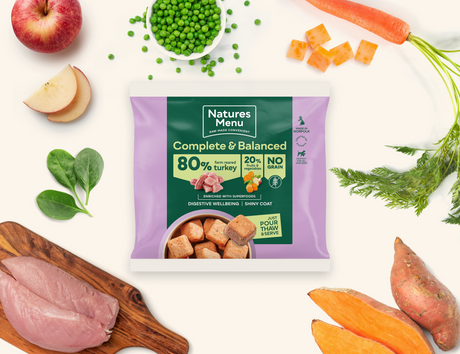Natures Menu Frozen Country Hunter Turkey 1kg  - In Shop or Pickup only