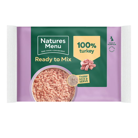 Natures Menu Frozen Mince Turkey 400g - In Shop or Pickup only