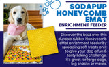 SodaPup Lick Mat - Honey Comb