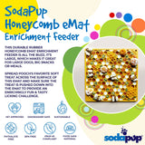 SodaPup Lick Mat - Honey Comb