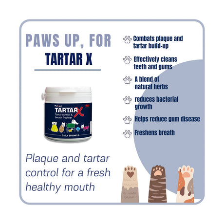 Phytopet Tartar-X Tartar Control and Breath Freshner 100g