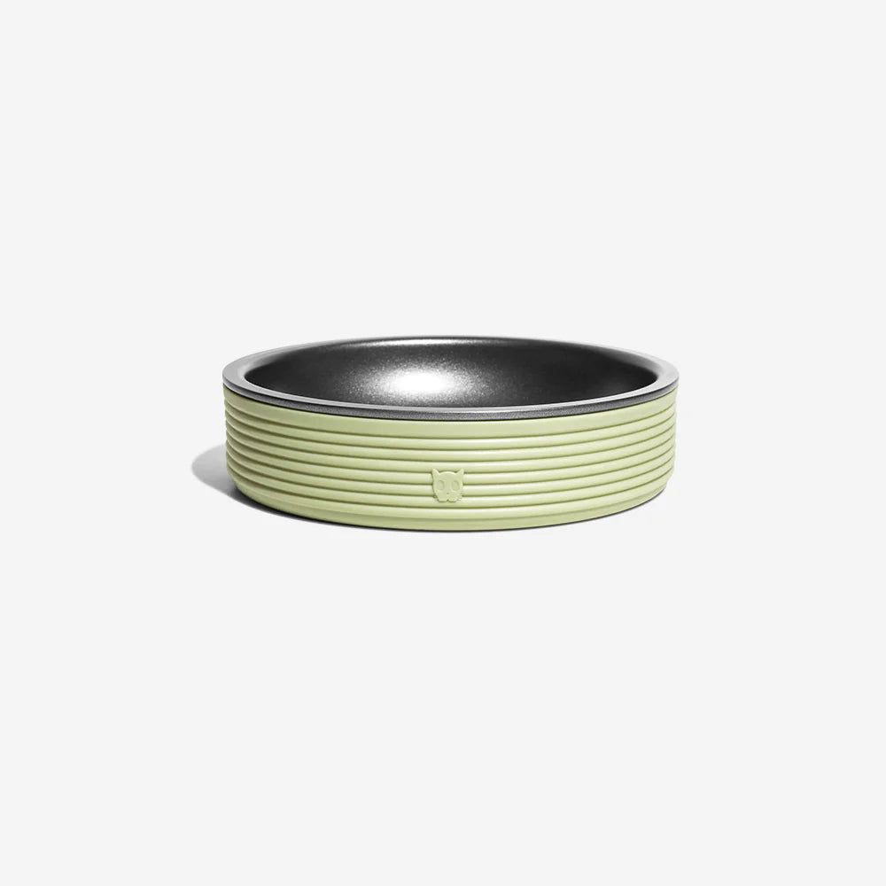 Zeedog Cat Duo Bowl Olive