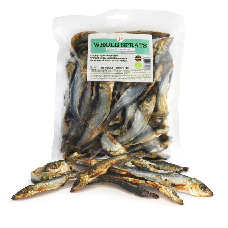 Jr Pet Jumbo Whole Sprats 200G