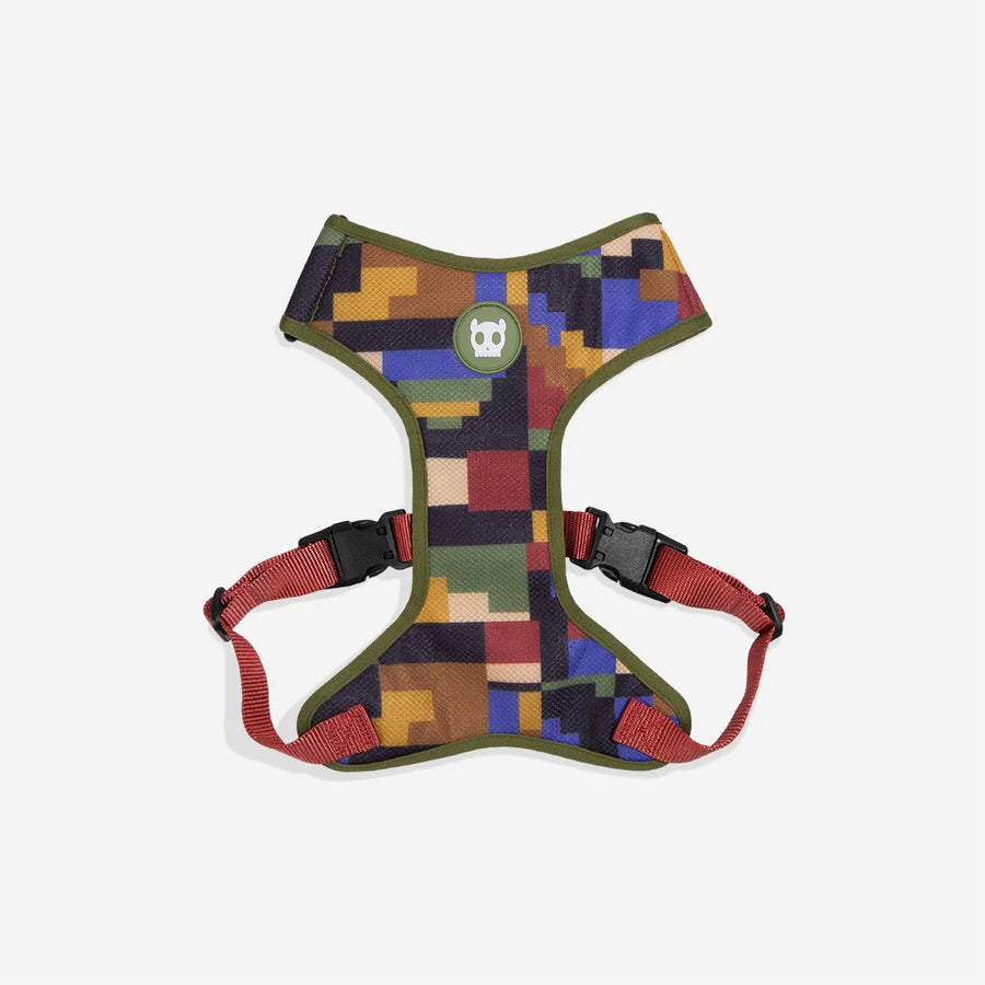 Zeedog Adjustable Air Mesh Harness Pixel