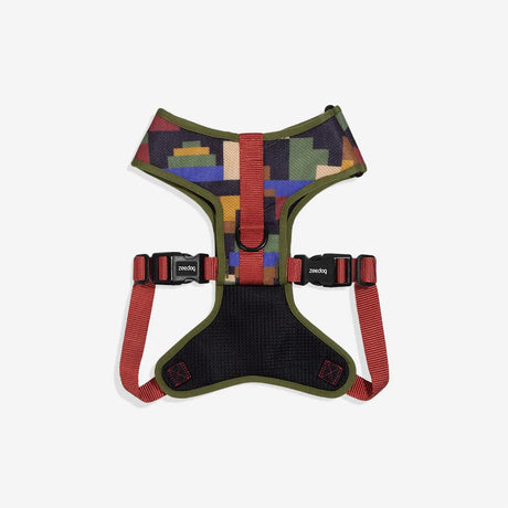 Zeedog Adjustable Air Mesh Harness Pixel