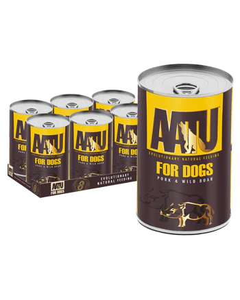 AATU Dog Adult Wet Wild Boar & Pork 400g