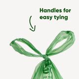 Beco Mint Scented Recycled Poop Bags with Handles x120 Pack