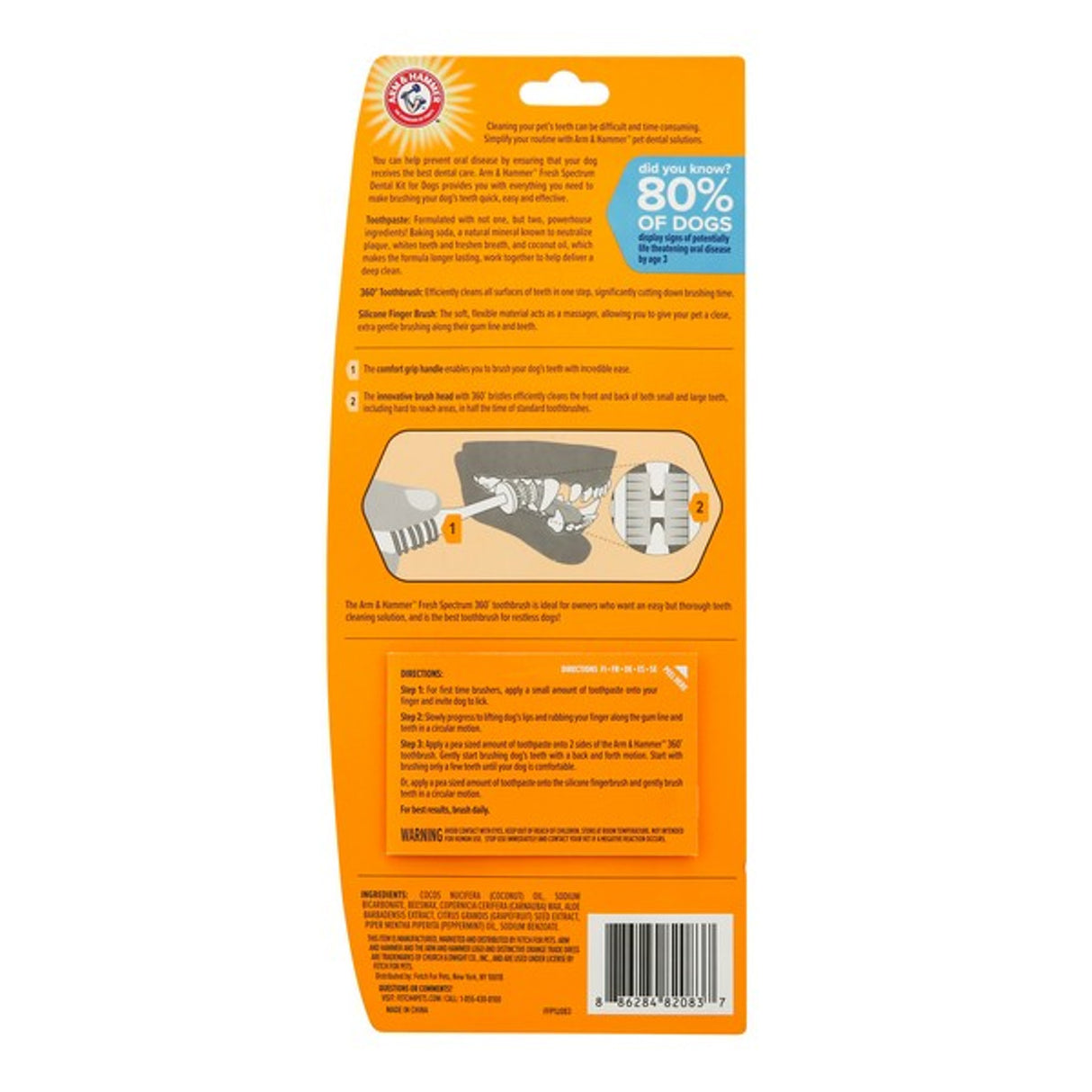 Arm and Hammer Fresh Coconut Dental Kit Puppy