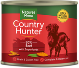 Natures Menu Country Hunter Beef With Superfoods Adult Dog Food Can 600g