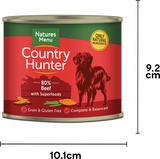 Natures Menu Country Hunter Beef With Superfoods Adult Dog Food Can 600g