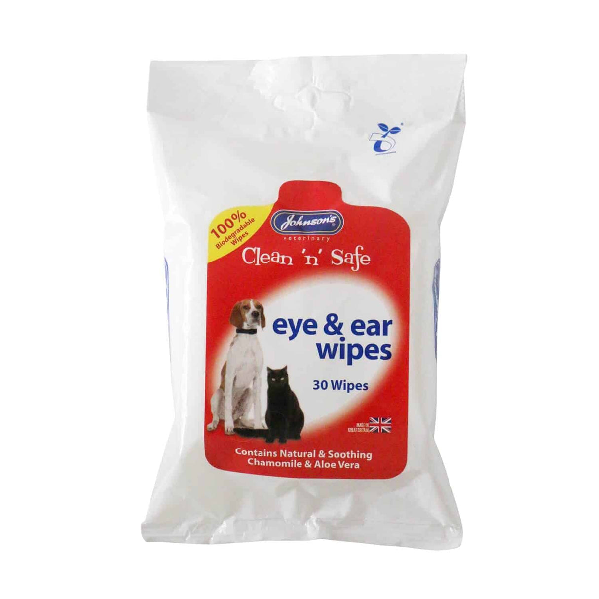 Johnson’s Clean ‘N’ Safe Eye & Ear Wipes 30pc