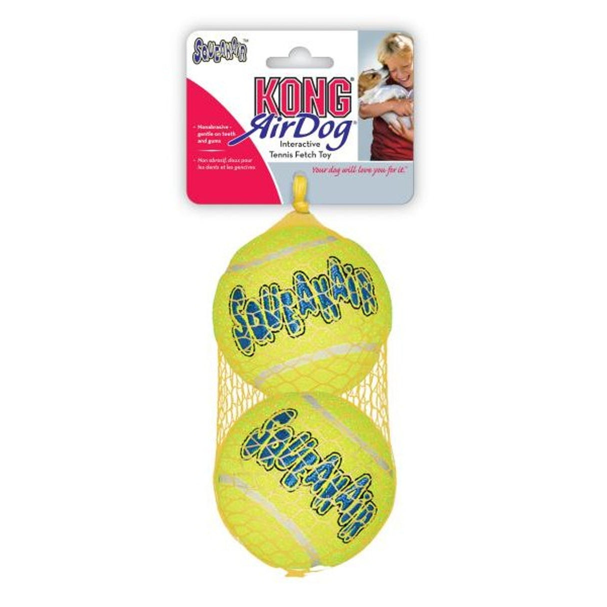 KONG Air Squeaker Tennis Ball 2x Large