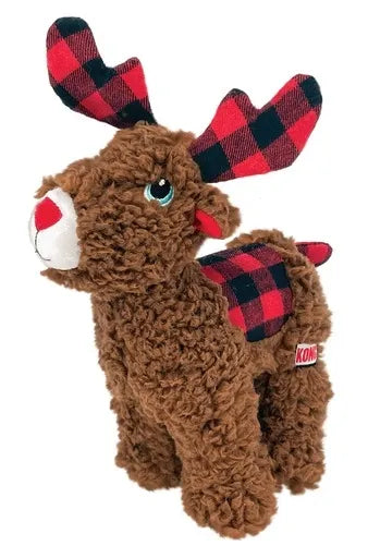 KONG Holiday Christmas Sherps Reindeer Medium