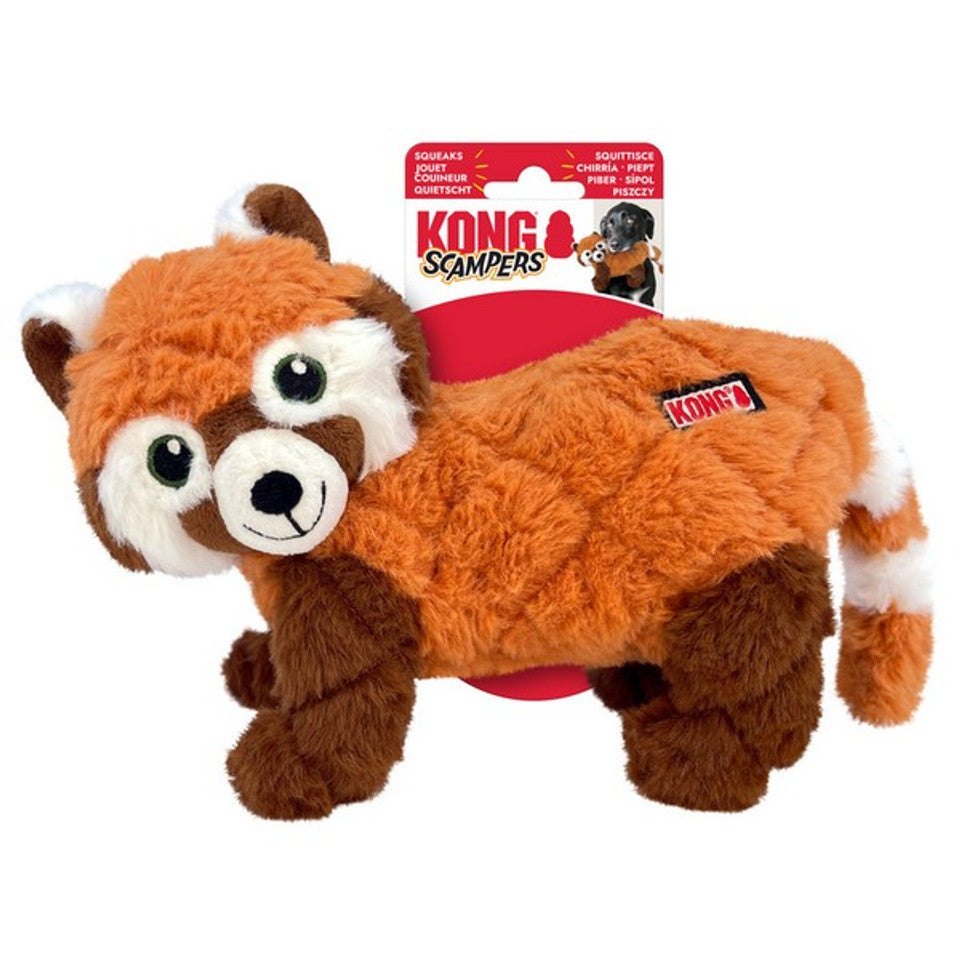 KONG Scampers Red Panda Medium