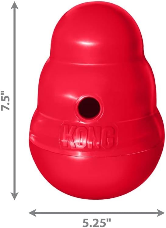 KONG Wobbler Treat Dispenser Dog Toy