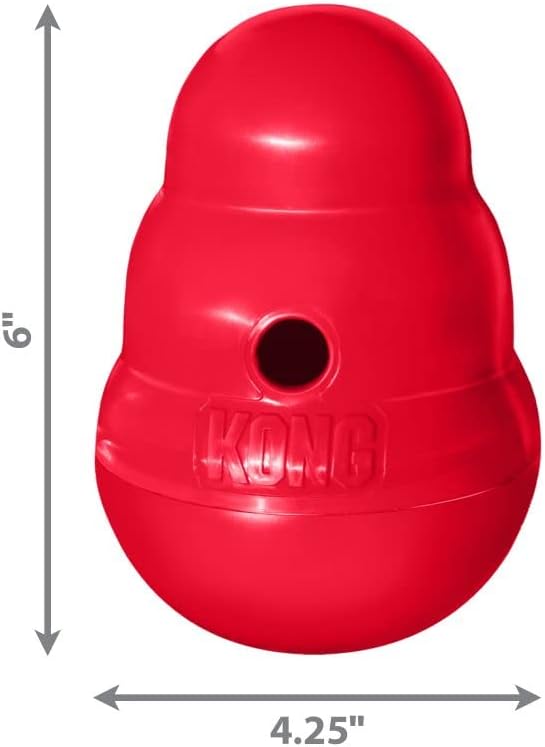 KONG Wobbler Treat Dispenser Dog Toy