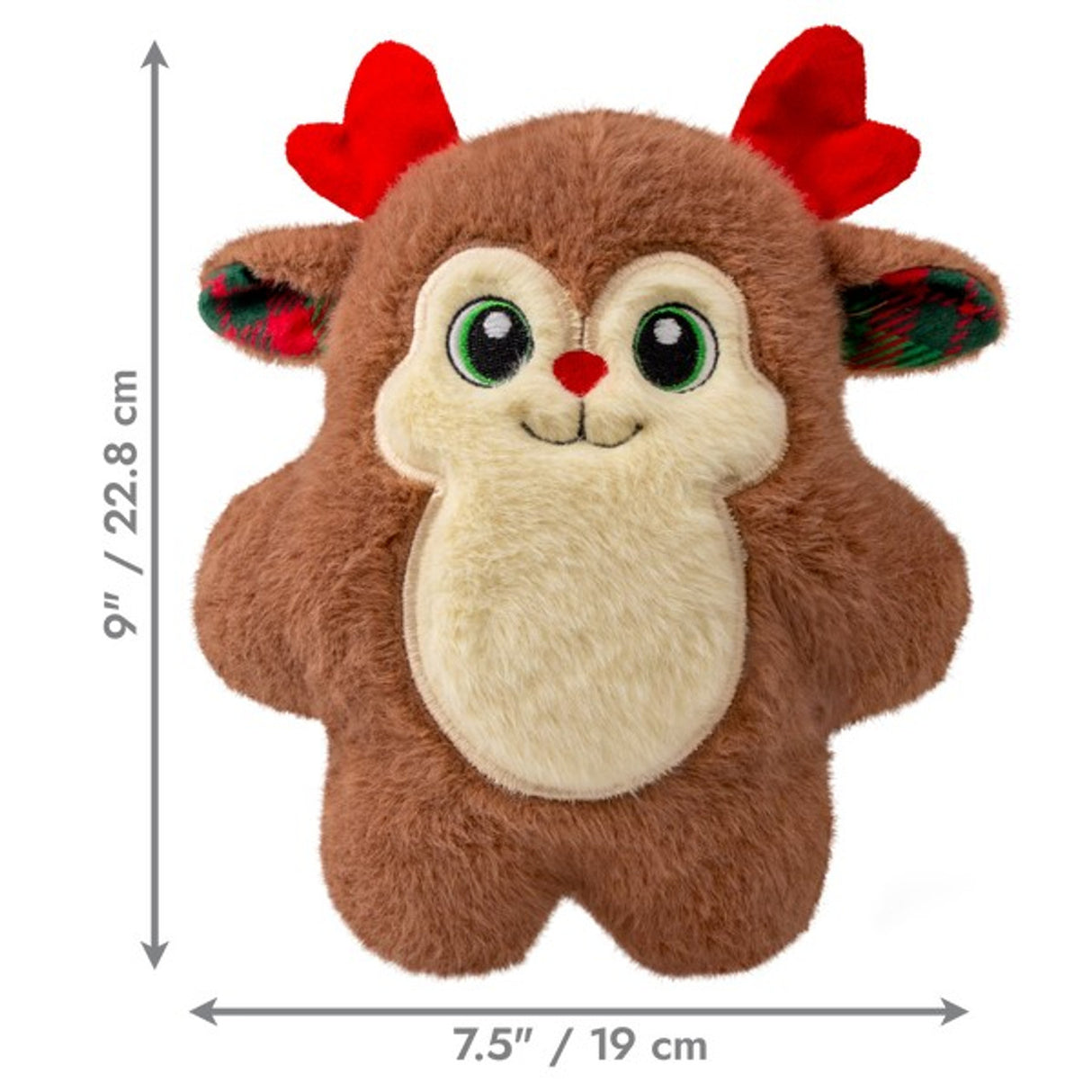 KONG Holiday 2025 Snuzzles Reindeer Medium