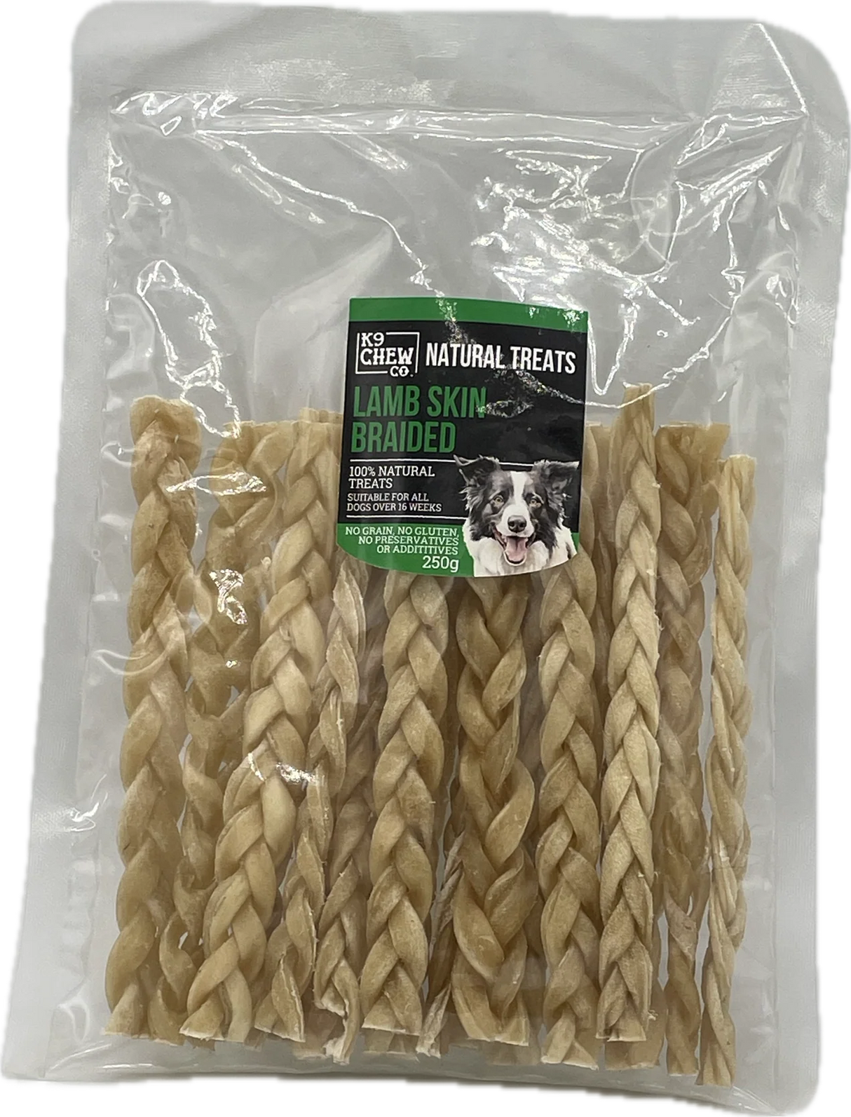 K9 Chews Lamb Braid 250g