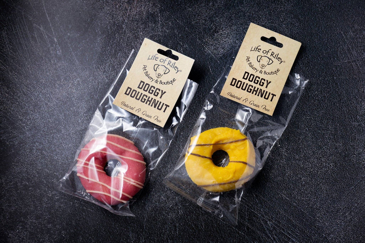 Life Of Riley Natural Doggy Doughnut 1 pc Assorted Colours