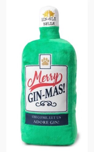 Merry Gin Mas Jumbo Christmas Dog Toy Large