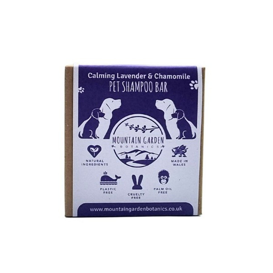 Mountain Garden Botanics Pet Shampoo Bar Lavender and Chamomile