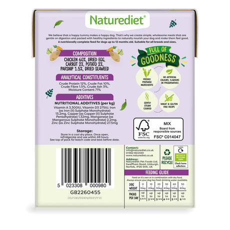 Naturediet Feel Good Grain Free Puppy 390g