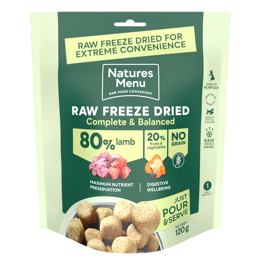 Natures Menu Complete and Balanced 80/20 Lamb 120g