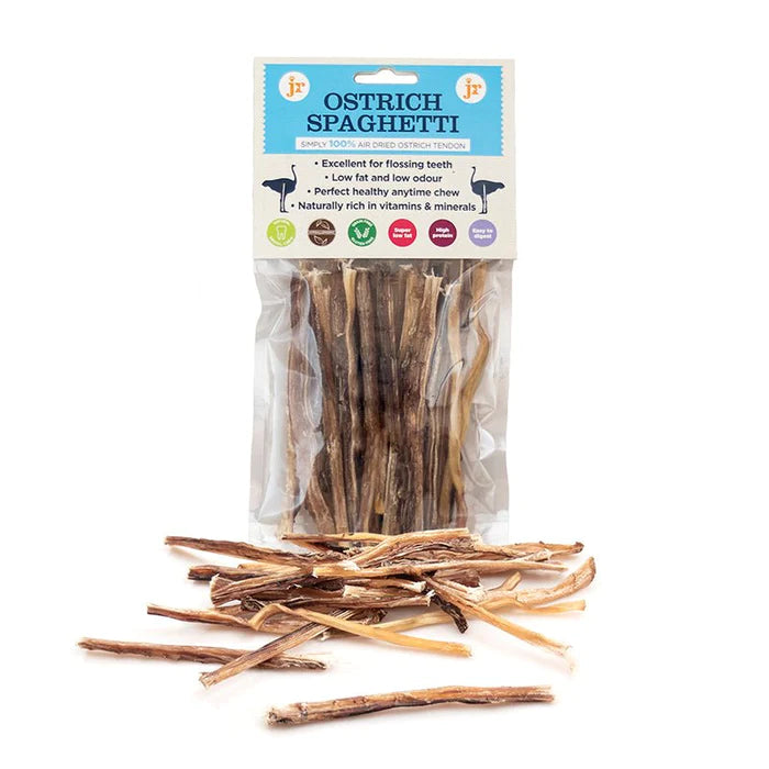 JR Pet Ostrich Spaghetti 80g